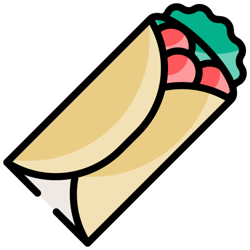 burrito icono gratis