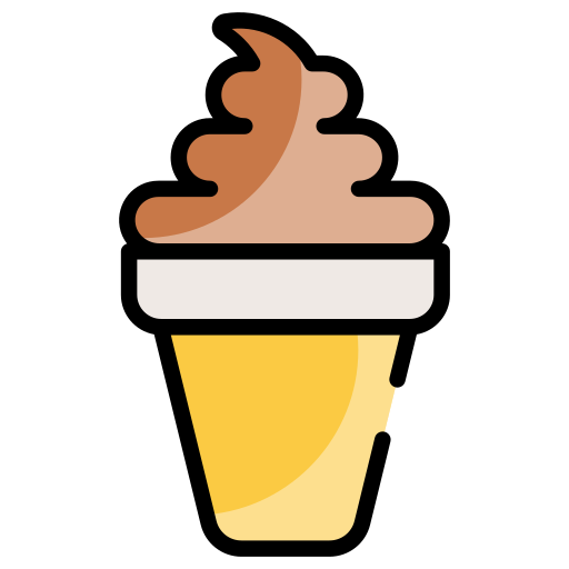 cucurucho de helado icono gratis