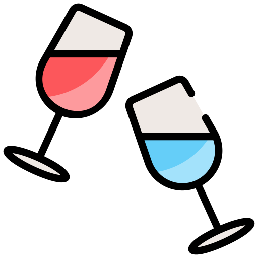 copa de vino icono gratis