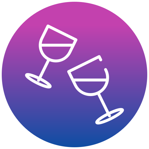copa de vino icono gratis