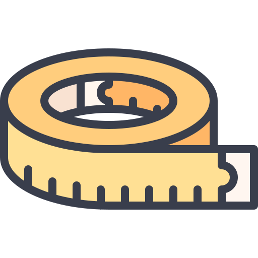 Measure tape free icon Measure tape free icon