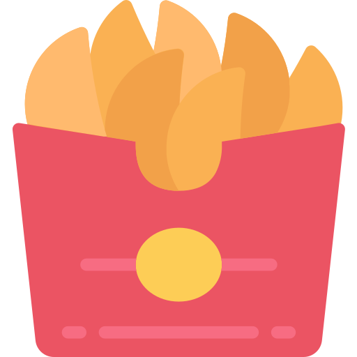 Francés fritas icono gratis