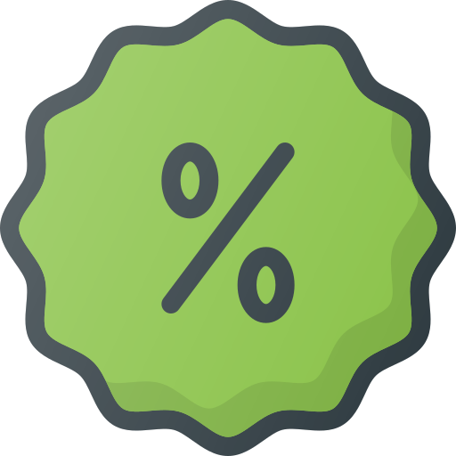 descuento icono gratis