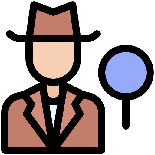 detective privado icono gratis