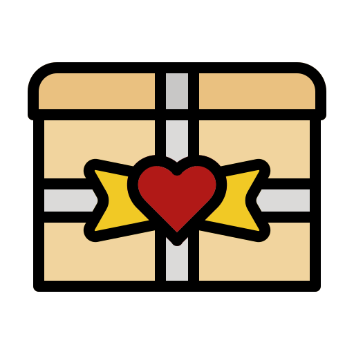 Gift box free icon Gift box free icon