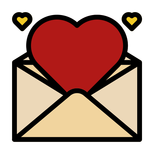 Love letter free icon