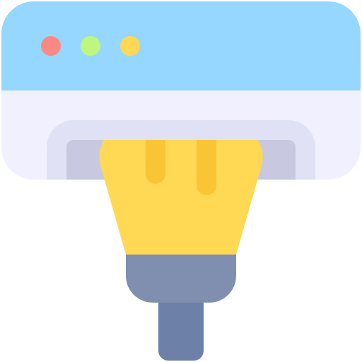 aire acondicionado icono gratis