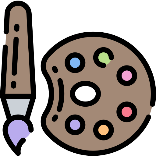 farbpalette kostenlos Icon farbpalette kostenlos Icon