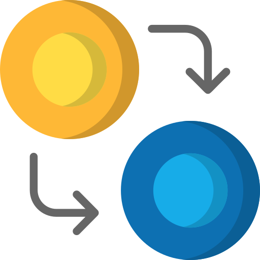 Intercambio icono gratis