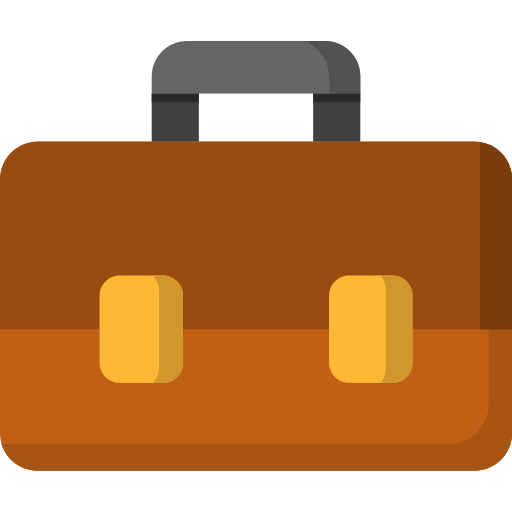 Maletí­n icono gratis