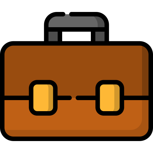 Maletí­n icono gratis