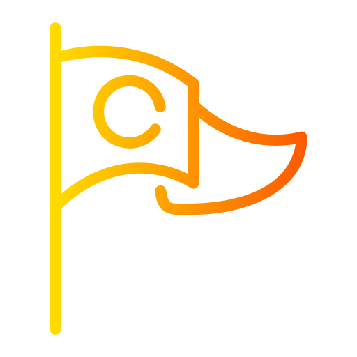 Flag free icon