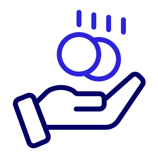 ganancias icono gratis