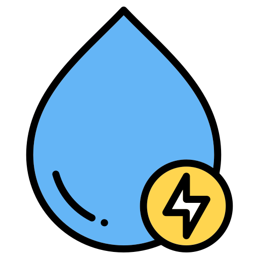 l'énergie de l'eau Icône gratuit