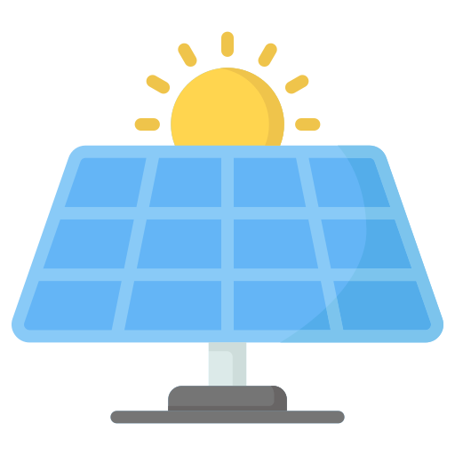 panel solar icono gratis