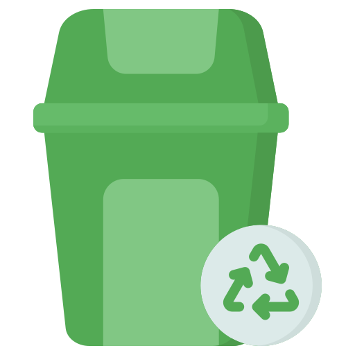 papelera de reciclaje icono gratis