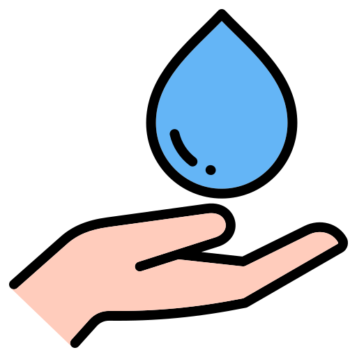 Économiser l'eau Icône gratuit