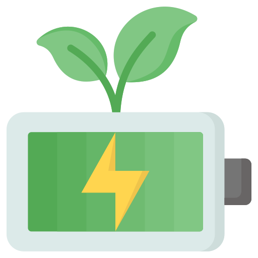 bateria ecológica grátis ícone bateria ecológica grátis ícone