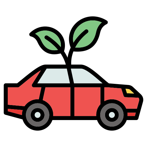 voiture écologique Icône gratuit