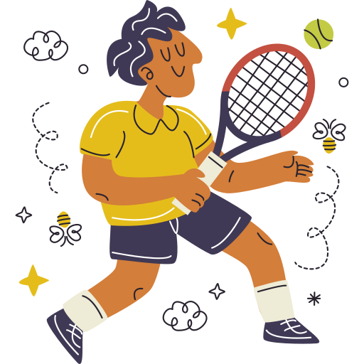 tenis gratis sticker