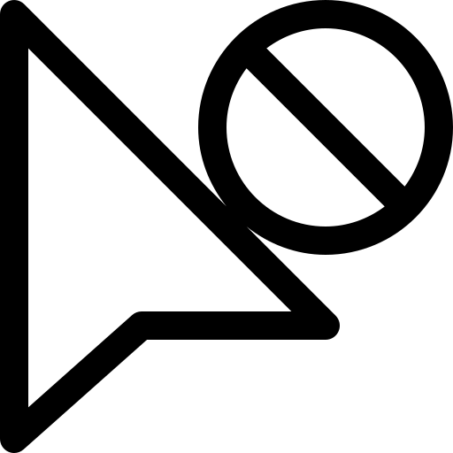 Cursor free icon