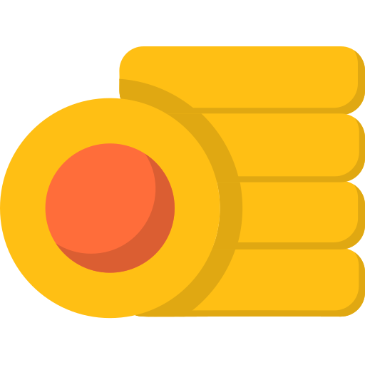 pièces de monnaie Icône gratuit