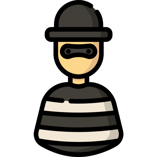 criminel Icône gratuit