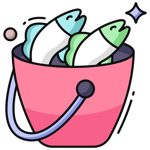 captura de peces icono gratis