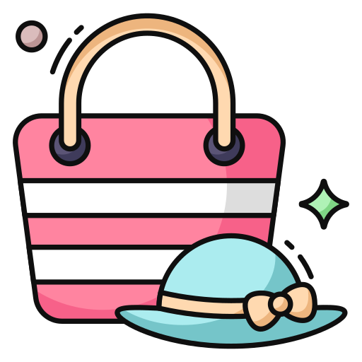 accesorios de playa icono gratis