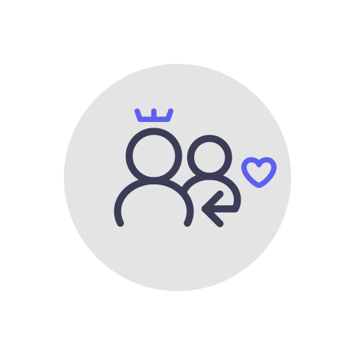 admirador icono gratis