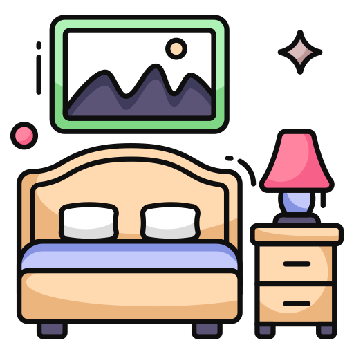 cama icono gratis