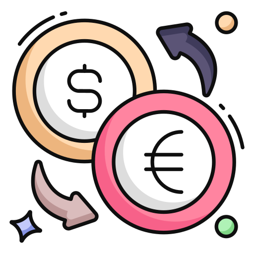 Échange de l'argent Icône gratuit Échange de l'argent Icône gratuit