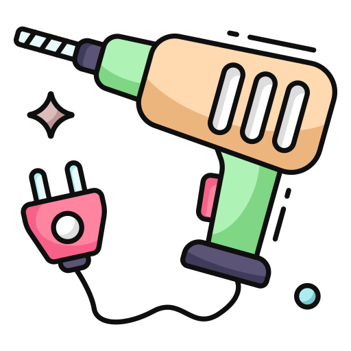 Drill machine free icon