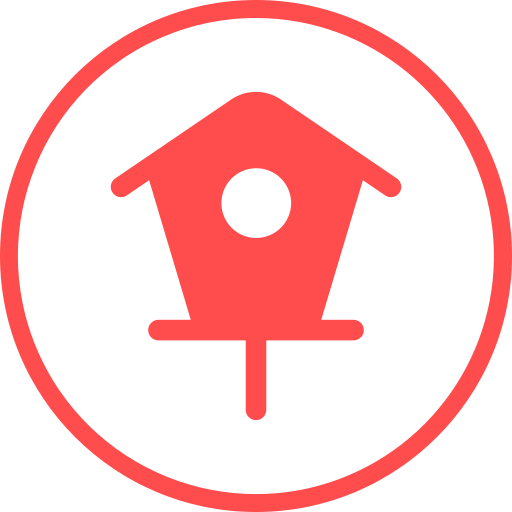 Птичий домик бесплатно иконка