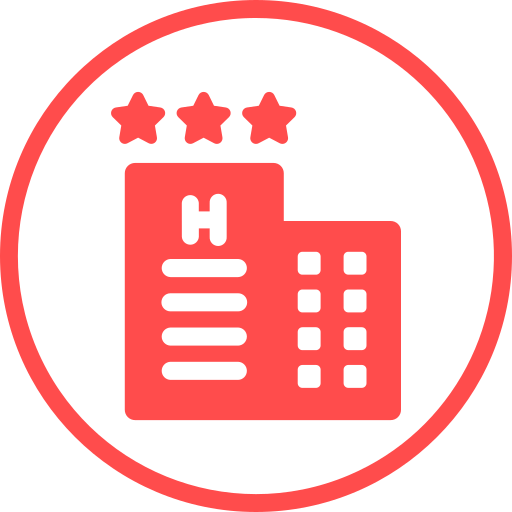 호텔 무료 아이콘