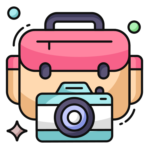 equipos de fotografía icono gratis