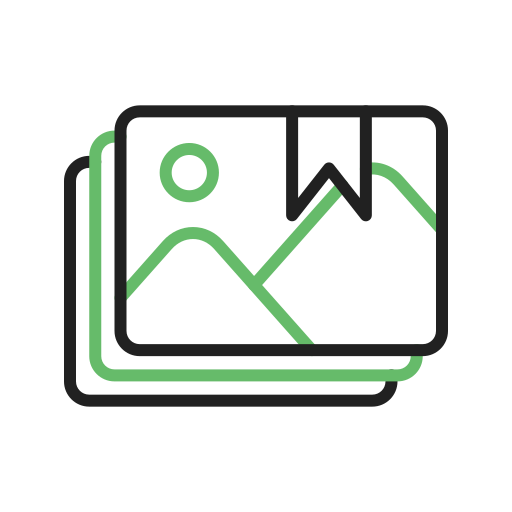 colecciones icono gratis