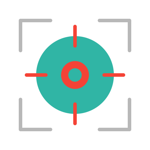 Center focus - Free ui icons