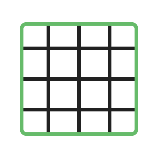 cuadrícula activa icono gratis
