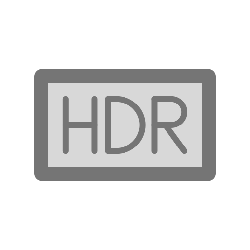 hdr encendido icono gratis