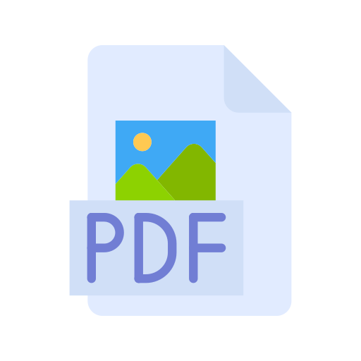 imagen como pdf icono gratis