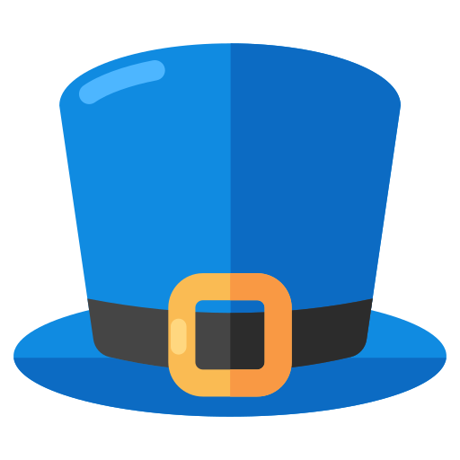 sombrero de mago icono gratis