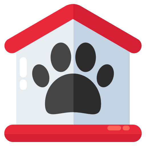 casa de perro icono gratis