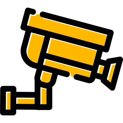 cámara de cctv icono gratis