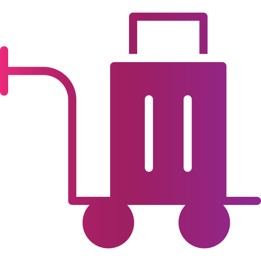 carrito de equipaje icono gratis