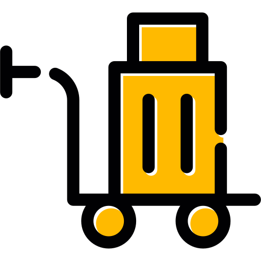 carrito de equipaje icono gratis