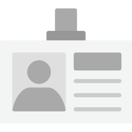 Удостоверение личности бесплатно иконка