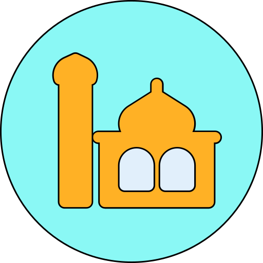 mosquée Icône gratuit mosquée Icône gratuit