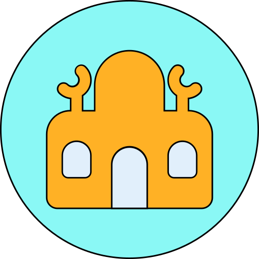 mosquée Icône gratuit mosquée Icône gratuit