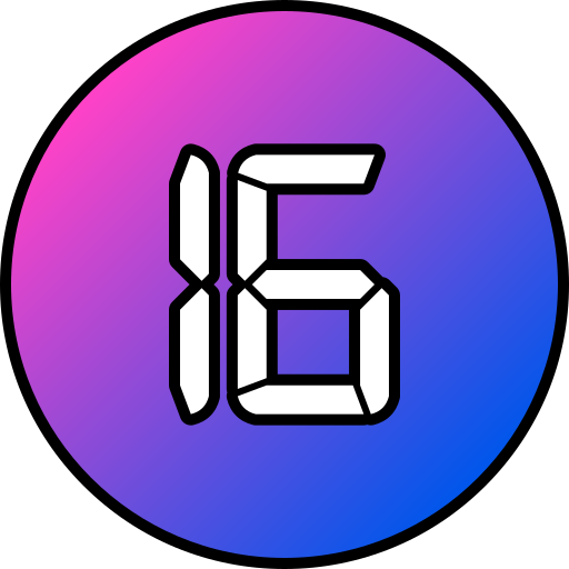 16 бесплатно иконка